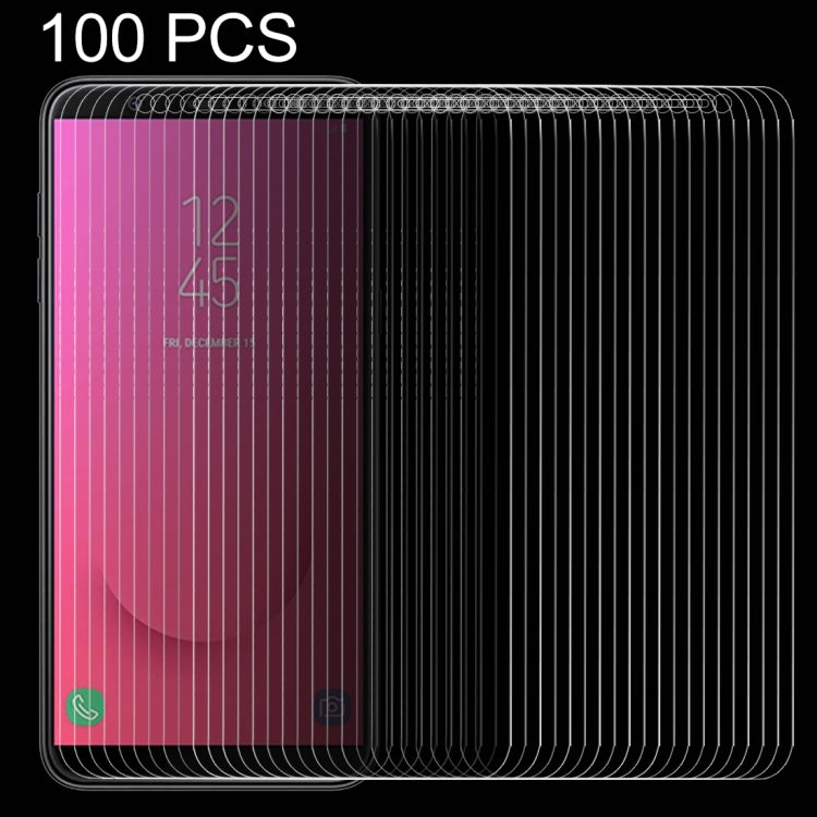 100 PCS 0.26mm 9H 2.5D Tempered Glass Film for Galaxy J8 (2018), Galaxy J8 (2018) (100 PCS) - HoMEdemic™ 