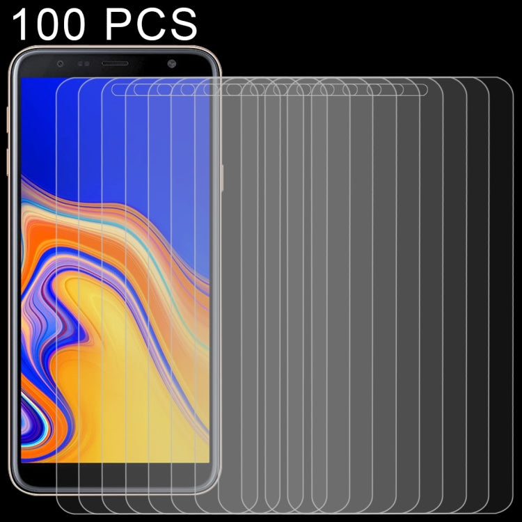 100 PCS 0.26mm 9H Surface Hardness 2.5D Curved Edge Tempered Glass Film for Galaxy J4+ / J6+, Galaxy J4+ / J6+ - HoMEdemic™ 