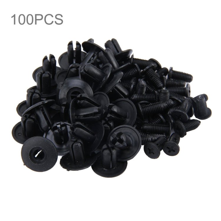 100 PCS Hole Plastic Rivets Fastener Push Clips - HoMEdemic™ 