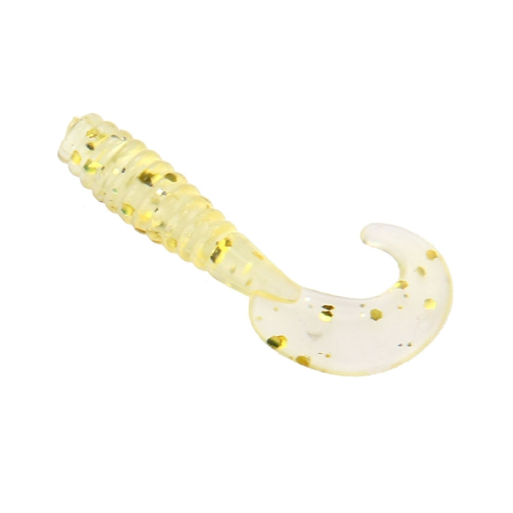 100 PCS Sequins Long Tail Maggots Shape Fishing Lures Artificial Fishing Bait, Length: 3.5cm, Sequins Long Tail Maggots Shape - HoMEdemic™ 