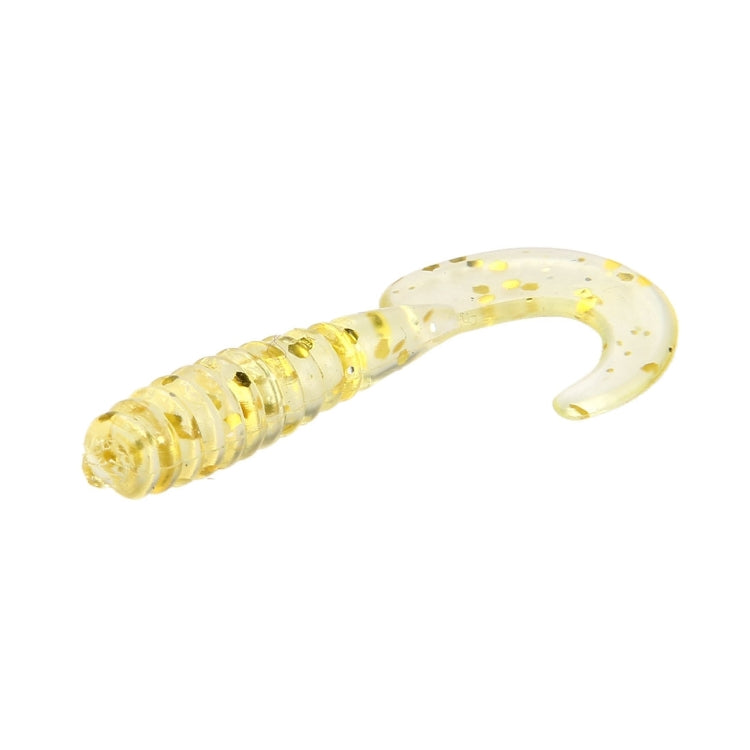 100 PCS Sequins Long Tail Maggots Shape Fishing Lures Artificial Fishing Bait, Length: 3.5cm, Sequins Long Tail Maggots Shape - HoMEdemic™ 