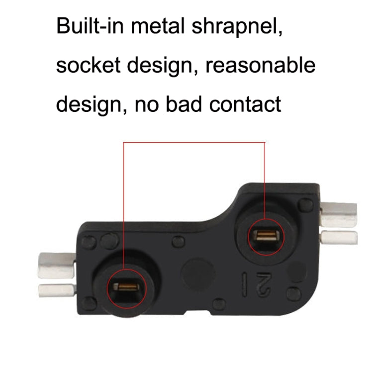 100pcs Mechanical Keyboard Shaft Body Hot Swap Base Modified Shaft Seat Connector(Black) - HoMEdemic™ 