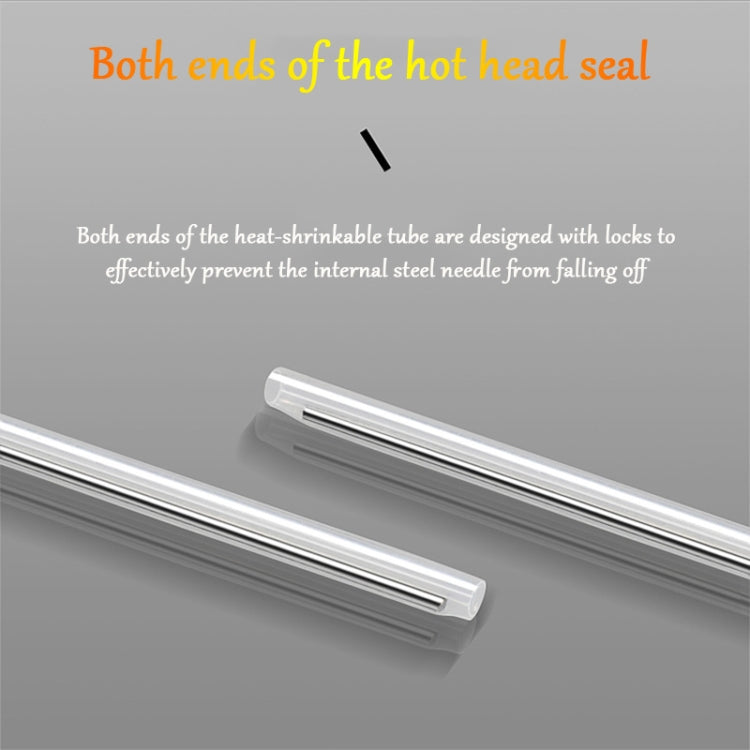 100pcs/pack 60mm Single Pin Optical Fiber Heat Shrinkable Tube Optical Hot Melt Tube - HoMEdemic™ 