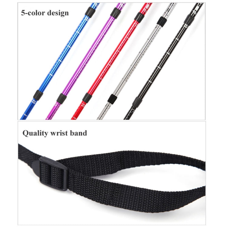 105cm Mountaineering Four Straight Shank Cane, Red#105cm - HoMEdemic™ 