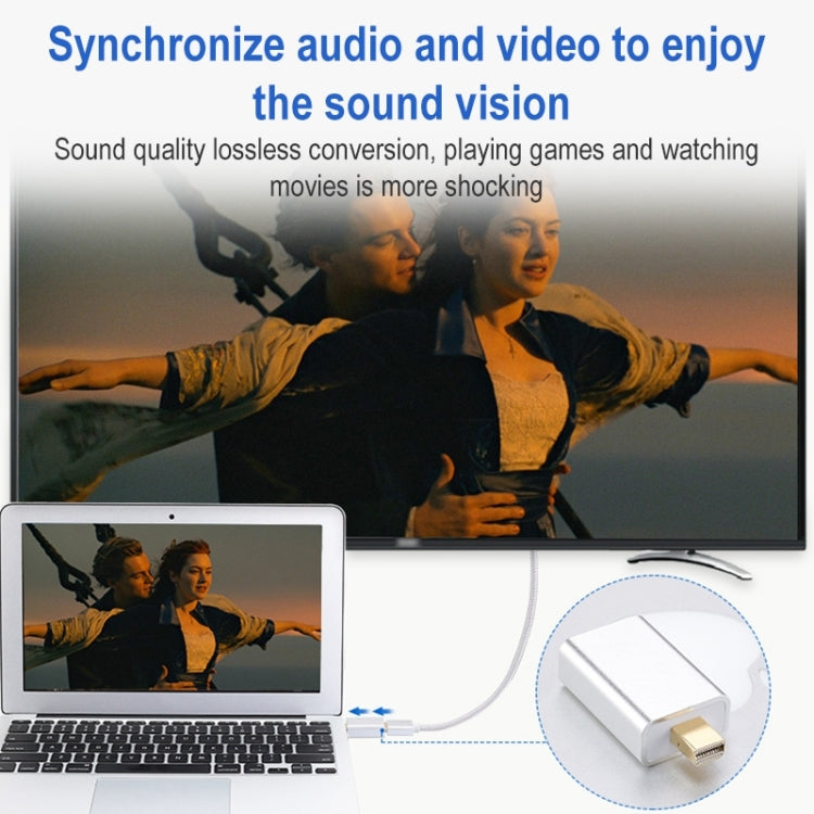 1080P Mini DisplayPort Male to HDMI Female Adapter - HoMEdemic™ 