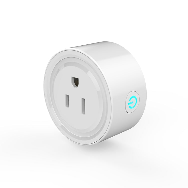 10A Round Shape WiFi Mini Plug APP Remote Control Timing Smart Socket Works with Alexa & Google Home, AC 100-240V, US Plug, 10A US Plug(Round Shape) - HoMEdemic™ 