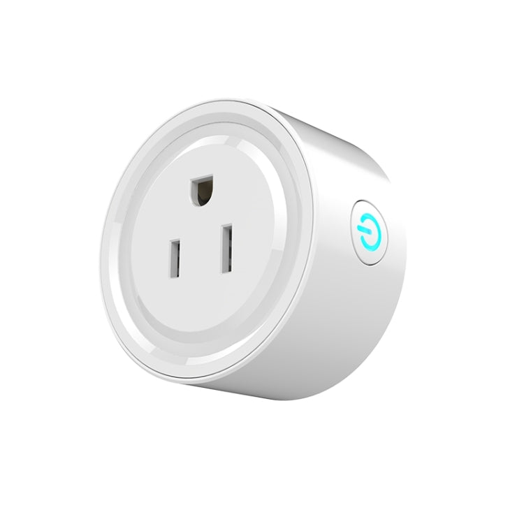 10A Round Shape WiFi Mini Plug APP Remote Control Timing Smart Socket Works with Alexa & Google Home, AC 100-240V, US Plug, 10A US Plug(Round Shape) - HoMEdemic™ 