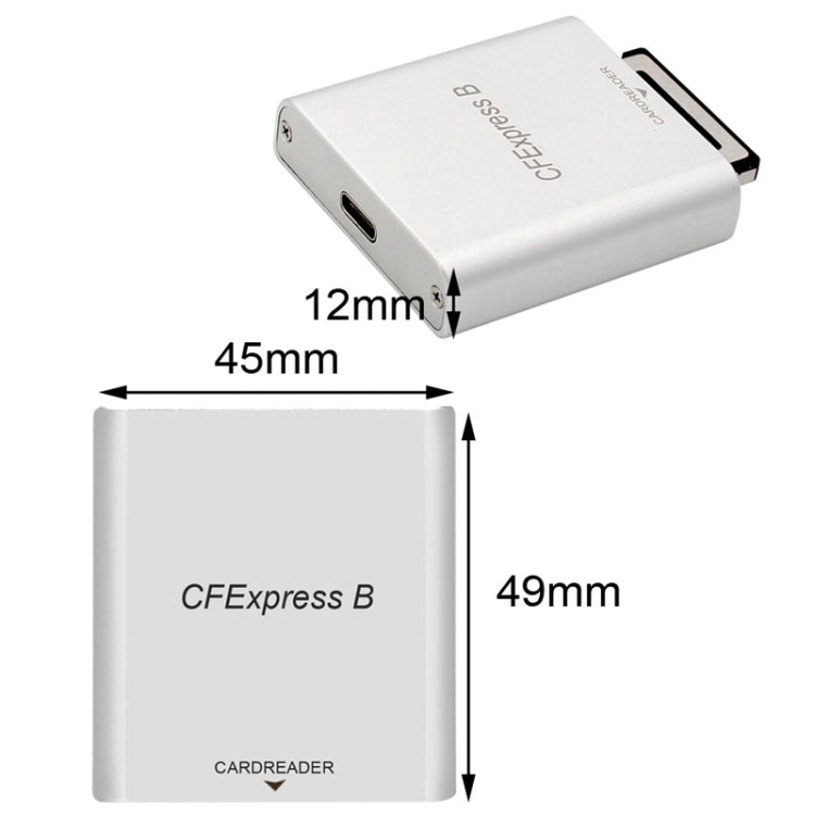 10G High Speed USB3.2 Z6/Z7 1DX3 Wiring CFEXPRESS Card Reader With A-C Line - HoMEdemic™ 