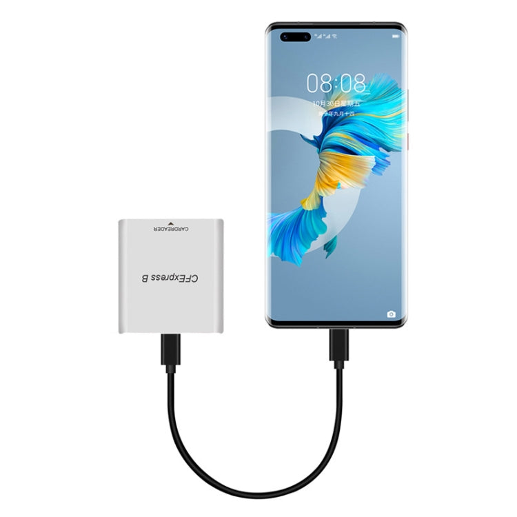 10G High Speed USB3.2 Z6/Z7 1DX3 Wiring CFEXPRESS Card Reader With C-C Line - HoMEdemic™ 