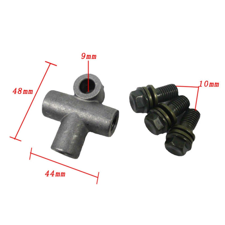 10MM ATV Brake Oil Pipe Three-way Connector Interface - HoMEdemic™ 