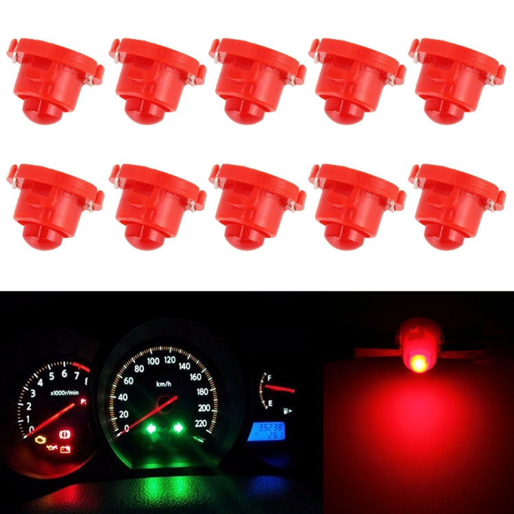 10PCS 2W T4.7 Wedge Instrument Panel LED Light Dashboard Gauge Cluster Indicator Lamp Bulb, 2W  T4.7, 2W T4.7 - HoMEdemic™ 