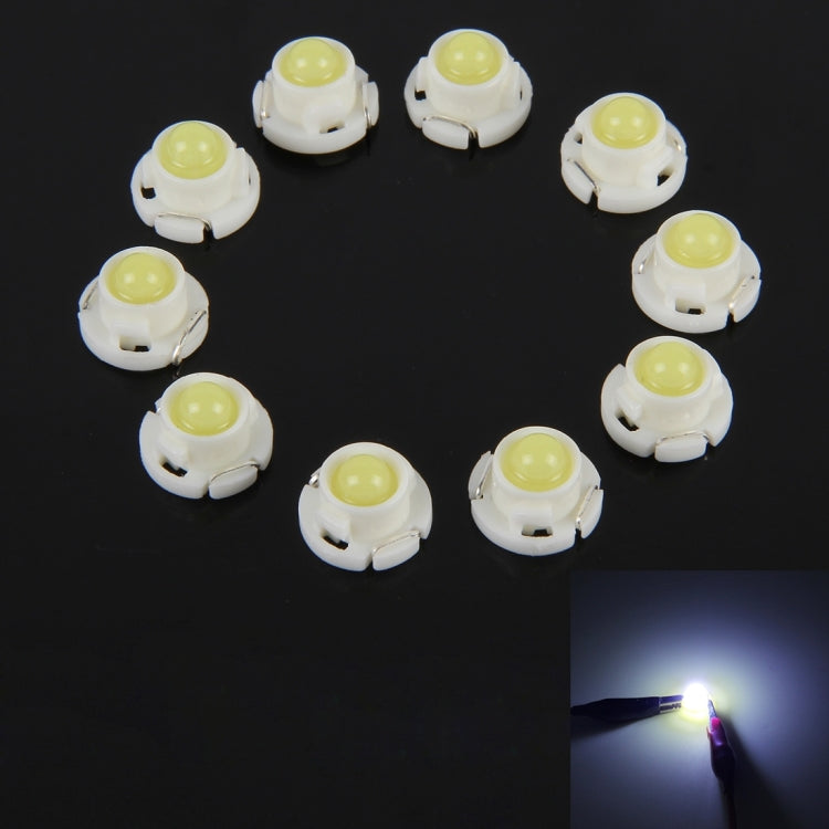 10PCS 2W T4.7 Wedge Instrument Panel LED Light Dashboard Gauge Cluster Indicator Lamp Bulb, 2W  T4.7, 2W T4.7 - HoMEdemic™ 