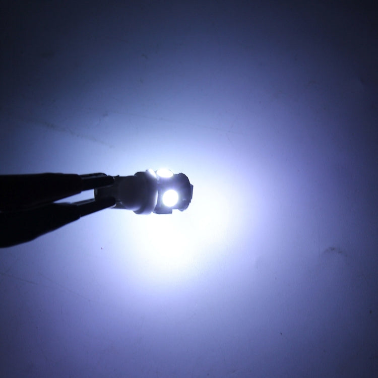 10PCS T10 3W 5500K SMD 5050 5 LED Car Clearance Lights Lamp, DC 12V, 5630-5smd LED - HoMEdemic™ 