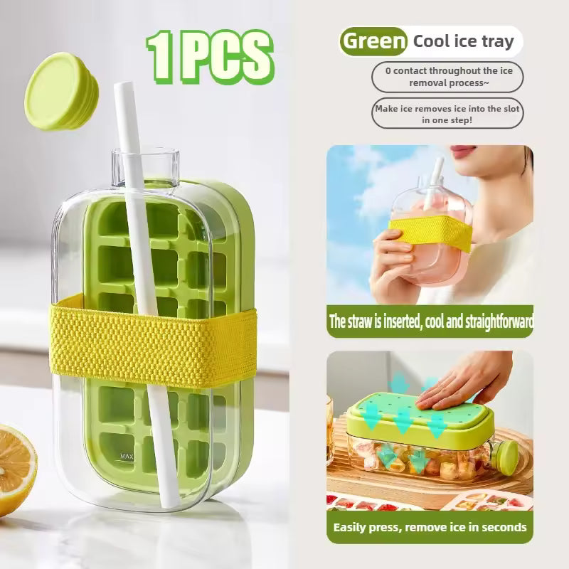 HoMedemic™-2-in-1 Ice Bottle & Cube Maker