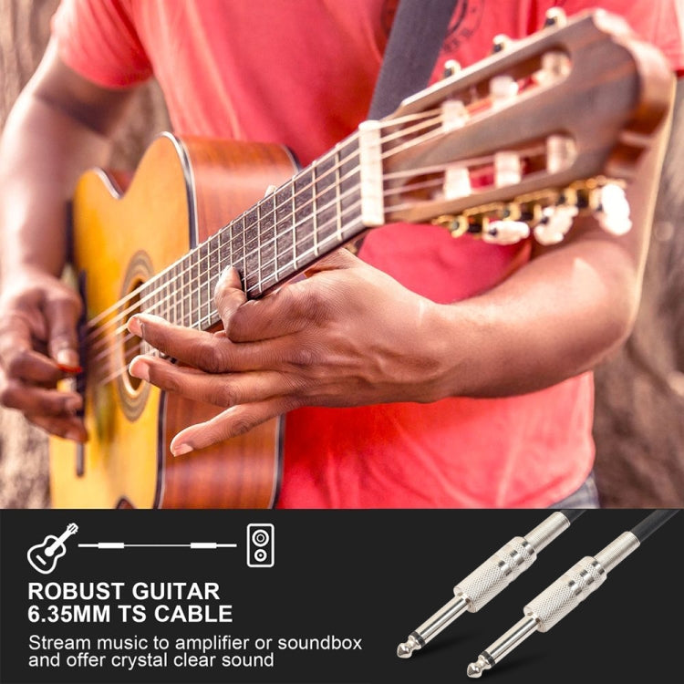 10m  1/4 inch (6.35mm) Male to Male Shielded Jack Mono Plugs Audio Patch Cable - HoMEdemic™ 