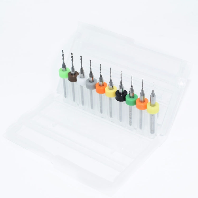 10pcs 0.3mm to 1.2mm PCB mini drill Bit tungsten steel carbide for print circuit board cnc drill Bits Machine, 0.3-1.2mm - HoMEdemic™ 