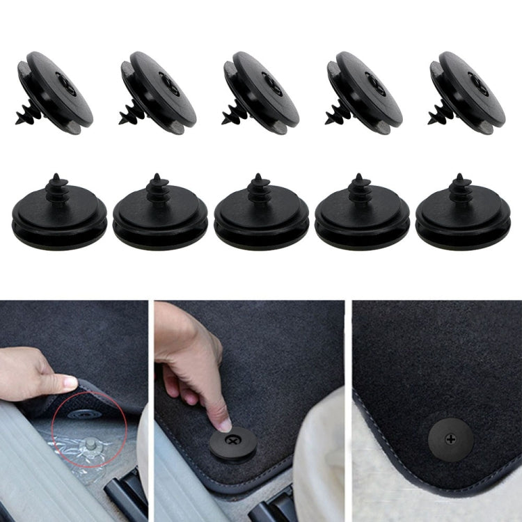 10pcs 10pcs Double-layer Foot Pad Plastic Fixing Buckle - HoMEdemic™ 