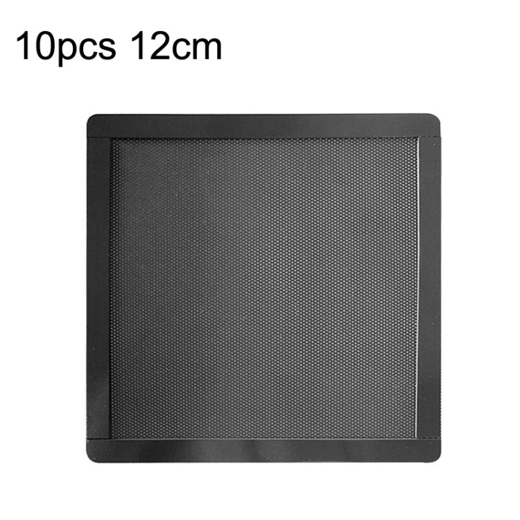 10pcs 12cm With Magnetic Suction PVC Cooling Fan Dust Net Desktop Computer Industrial Fan Filter Cover - HoMEdemic™ 