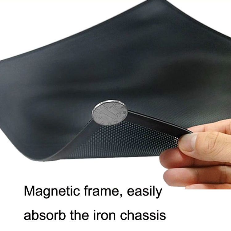 10pcs 14x28cm Encryption Version PVC Cooling Fan Dust Net Desktop Computer Industrial Fan Filter Cover - HoMEdemic™ 