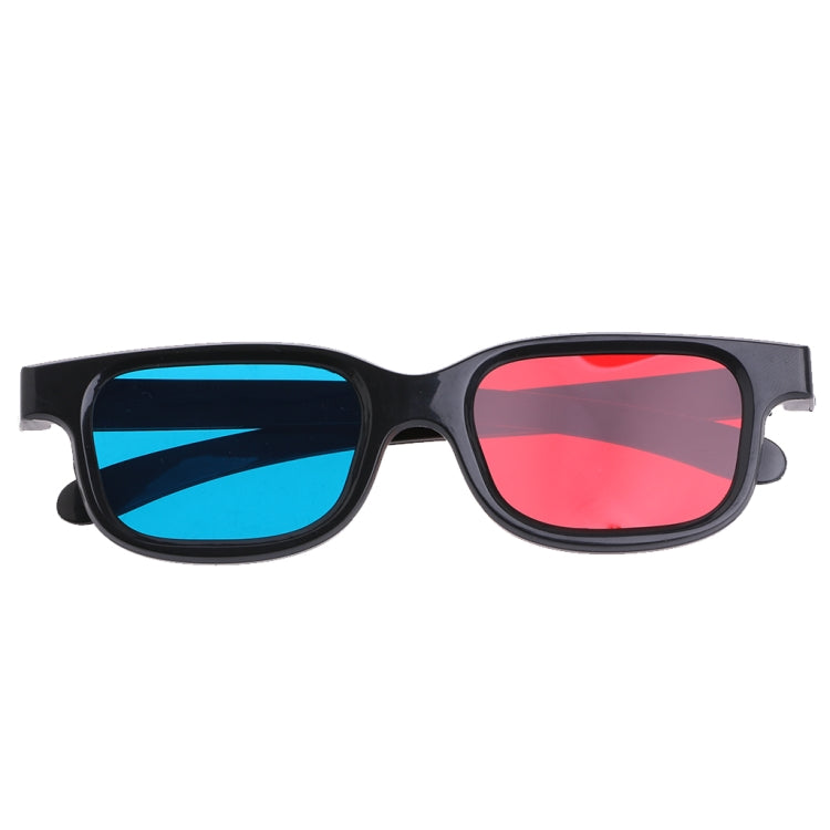 10pcs 3D Glasses Universal Black Frame Red Blue Cyan Anaglyph 3D Glasses 0.2mm For Movie Game DVD - HoMEdemic™ 