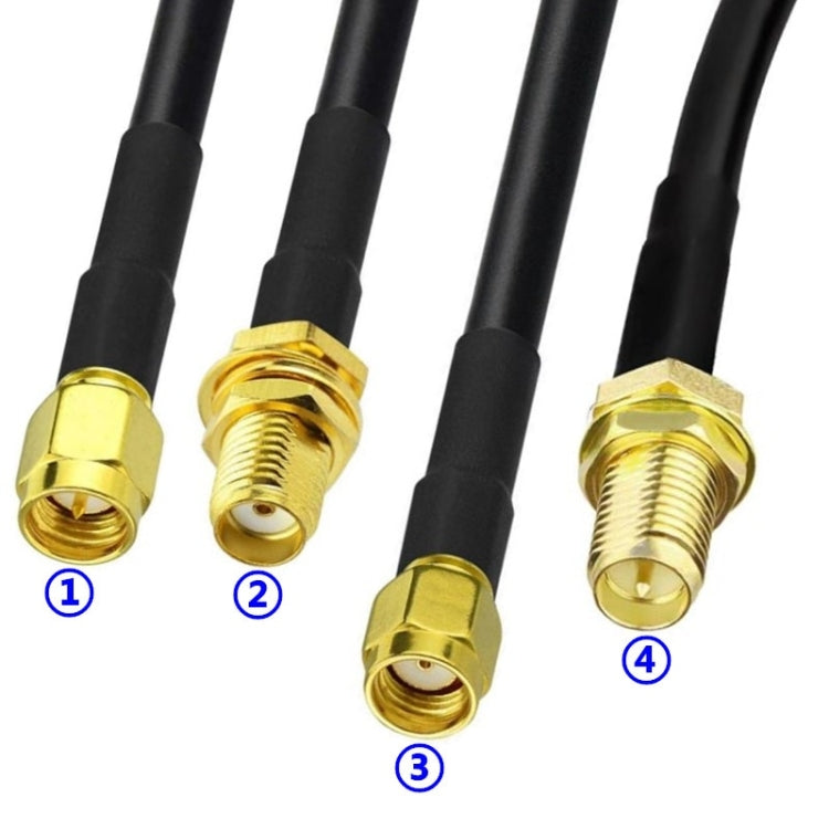 10pcs SMA Female Plug Connector Crimp For RG58 / LMR195 / RG142 / RG400 - HoMEdemic™ 