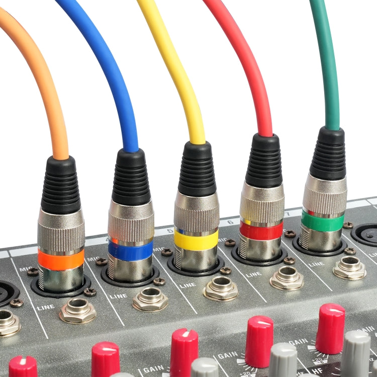 10pcs / Set XLR 3pin Male to Female Audio Cable, Length: 1m - HoMEdemic™ 