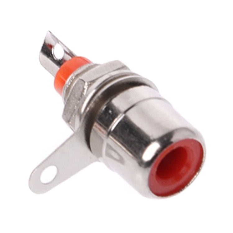 10pcs Small RCA Soldered Lotus Master AV Socket Audio Connector(Red) - HoMEdemic™ 
