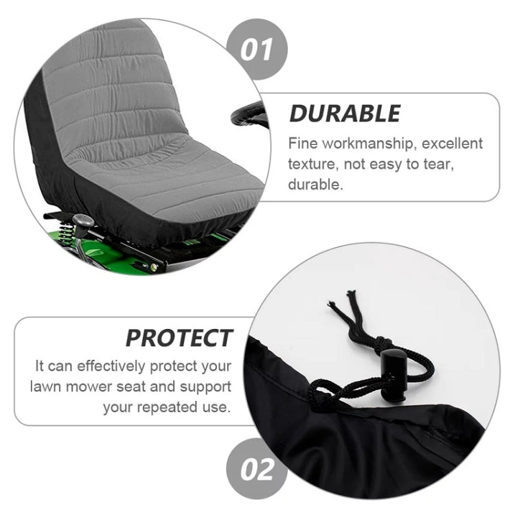 11 Inch Heavy-Duty Agricultural Vehicle Lawn Mower Seat Dust Cover - HoMEdemic™ 