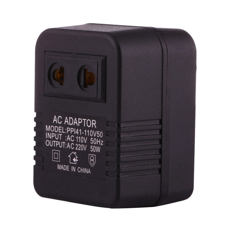 110V to 220V 50W AC Power Socket Adapter,  EU/US Plug to US Plug, 110V to 220V 50W - HoMEdemic™ 