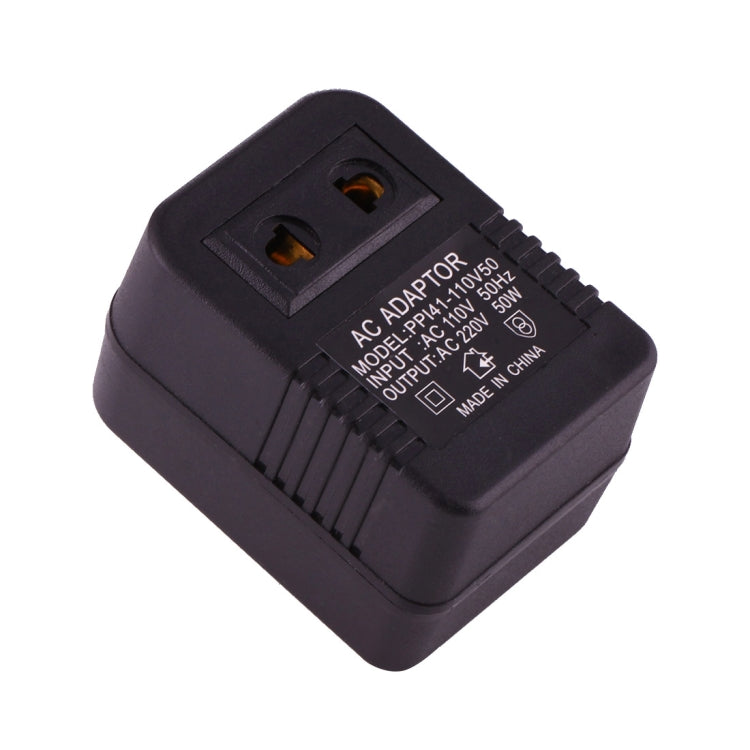 110V to 220V 50W AC Power Socket Adapter,  EU/US Plug to US Plug, 110V to 220V 50W - HoMEdemic™ 