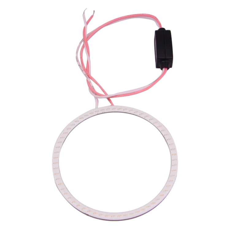 110mm 5W 180LM Angel Eyes Circles Car Headlight COB LED Lights for Vehicles, DC 12-24V, 110mm  Blue Light, 110mm  White Light - HoMEdemic™ 