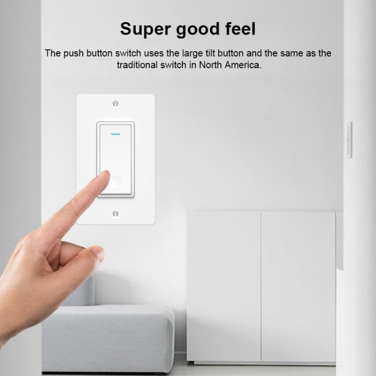 120 Type WiFi Smart Wall Touch Switch, US Plug - HoMEdemic™ 