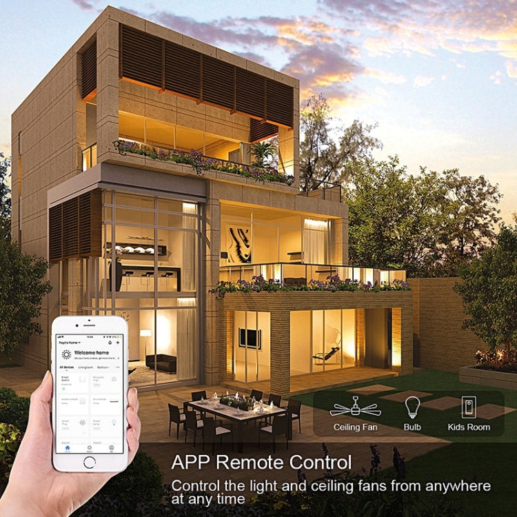 120 Type WiFi Smart Wall Touch Switch, US Plug - HoMEdemic™ 