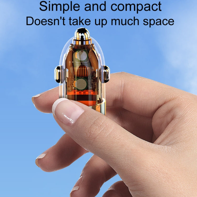 120W Vehicle Mini Invisible Dual-Port Charger Car Cigarette Lighter - HoMEdemic™ 