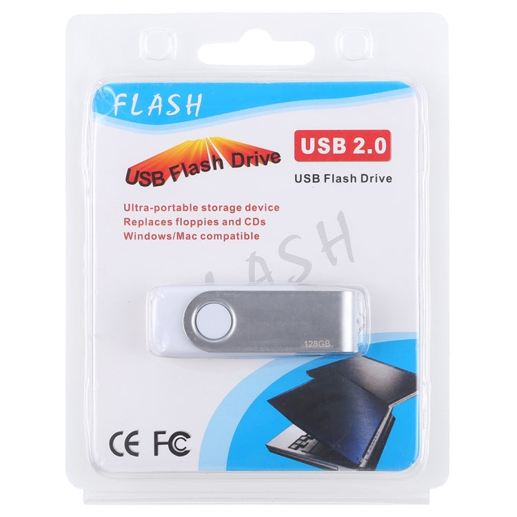 128GB Twister USB 2.0 Flash Disk, 128GB/White - HoMEdemic™ 