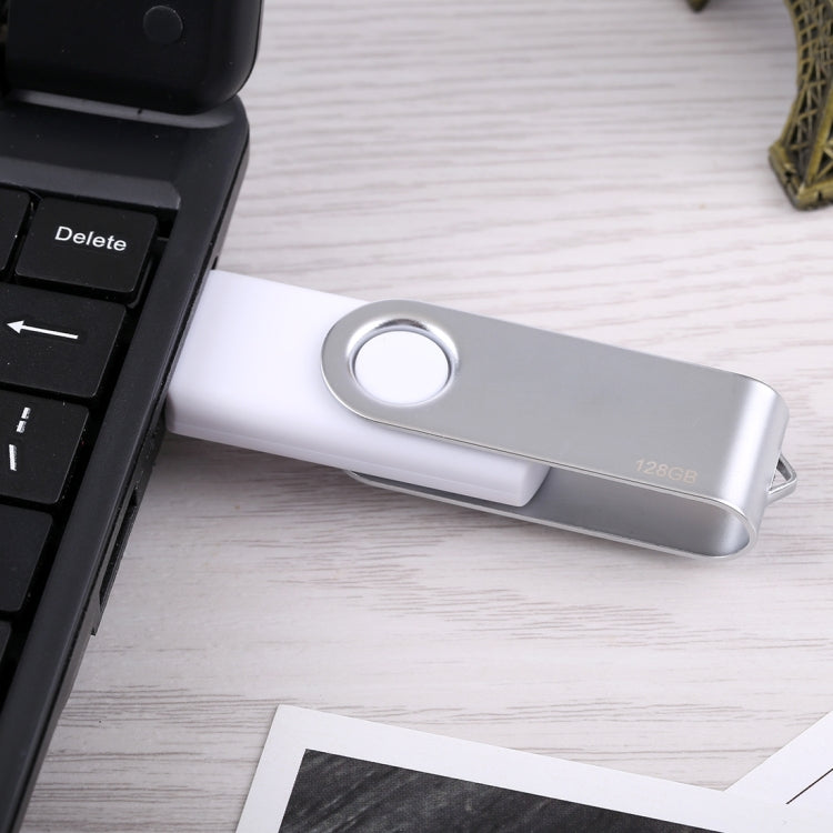 128GB Twister USB 2.0 Flash Disk, 128GB/White - HoMEdemic™ 