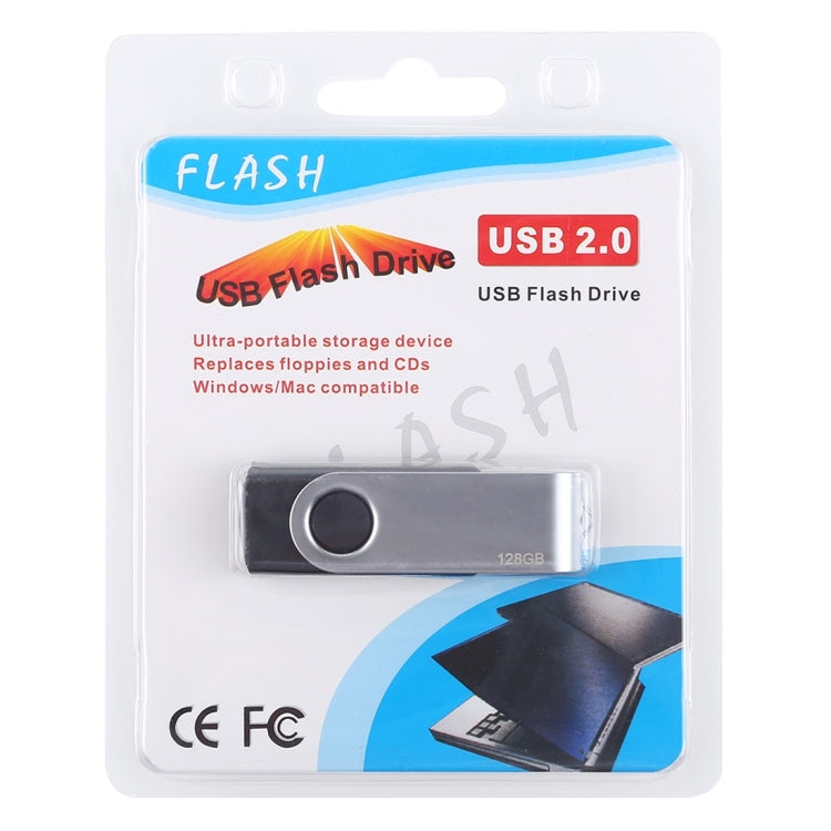 128GB Twister USB 2.0 Flash Disk(Black), 128GB/Black - HoMEdemic™ 