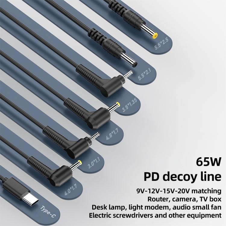 12V 3.5 x 1.35mm DC Power to Type-C Adapter Cable - HoMEdemic™ 