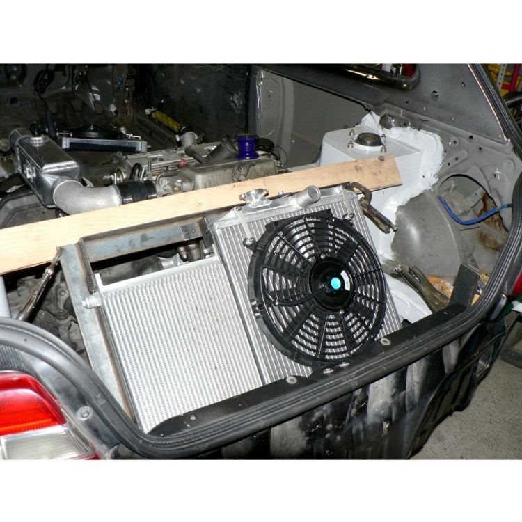 12V 80W 12 inch Car Cooling Fan High-power Modified Tank Fan Cooling Fan Powerful Auto Fan Mini Air Conditioner for Car - HoMEdemic™ 