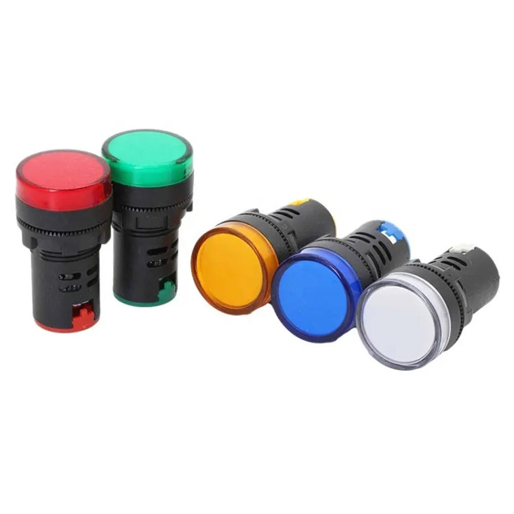 12V AD16-22D / S 22mm LED Signal Indicator Light Lamp, 12V - HoMEdemic™