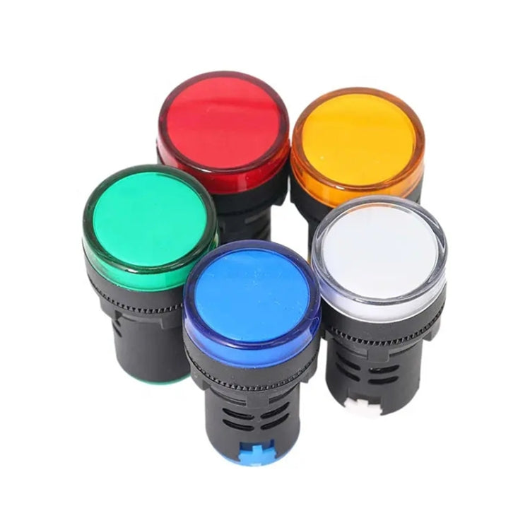 12V AD16-22D / S 22mm LED Signal Indicator Light Lamp, 12V - HoMEdemic™