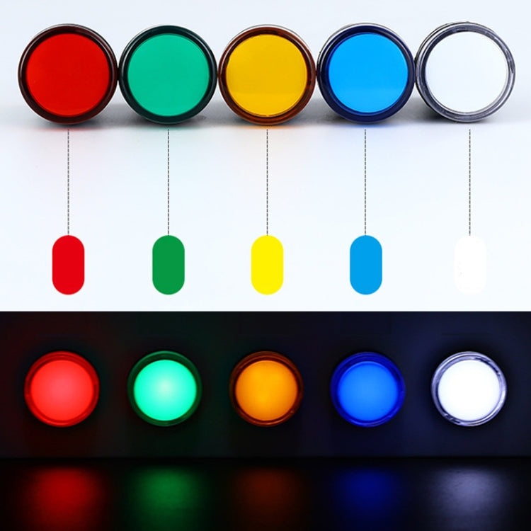 12V AD16-22D / S 22mm LED Signal Indicator Light Lamp, 12V - HoMEdemic™