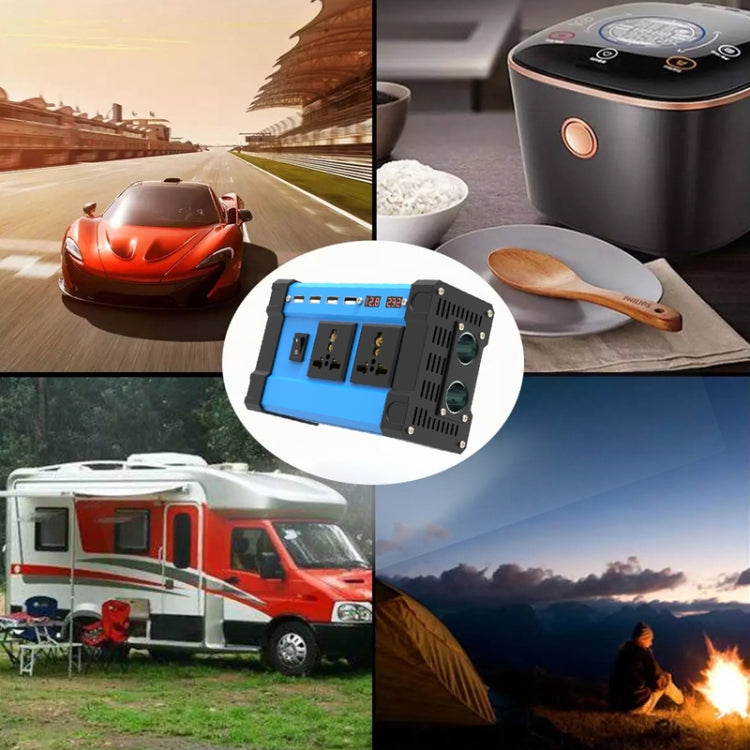 12V To 110V 300W Car Digital Display Inverter - HoMEdemic™ 