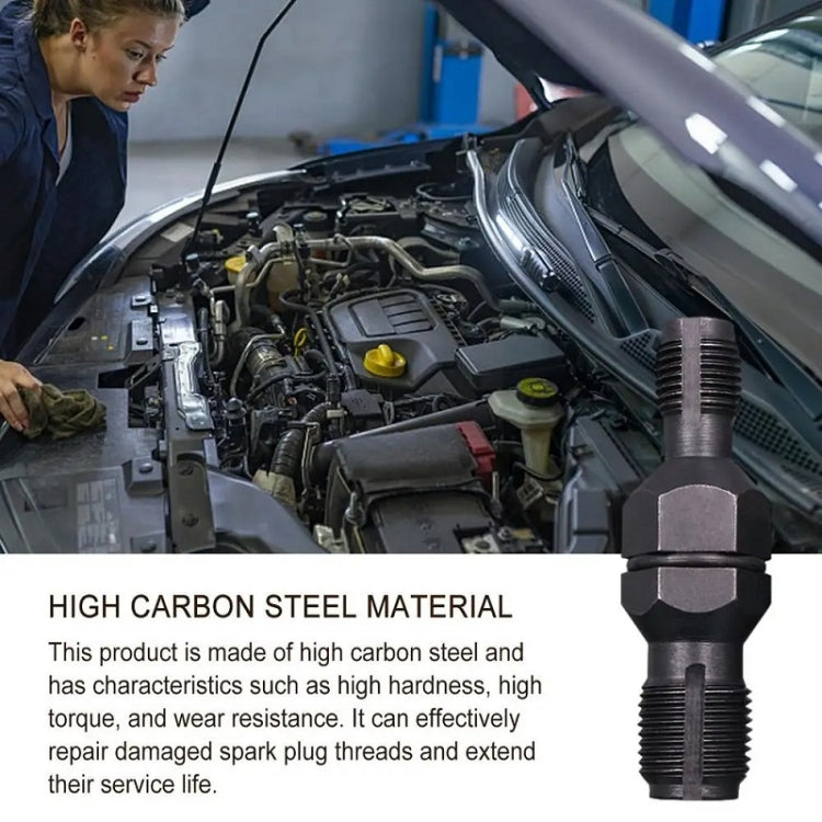 14mm-18mm Automobile Double-Ended Spark Plug Thread Repair Tool - HoMEdemic™ 