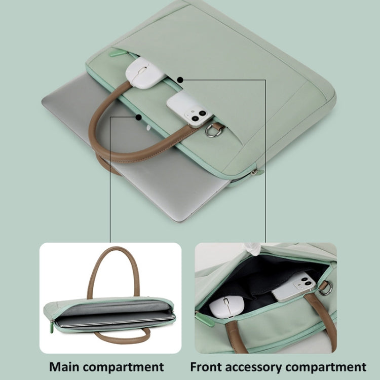 15 -16.1 Inch Oxford Cloth Laptop Bag Crossbody Carrying Case Briefcase(Black) - HoMEdemic™ 