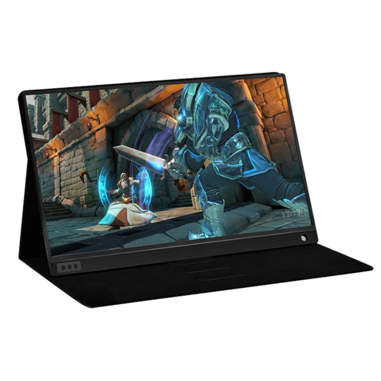 15.6 inch 1080P 178 Degree Wide Angle HD Portable Display Device for Desktop Computer / Game Console / Simultaneous Screen / PS4 / PS3 / XBox, with Mini HDMI & Micro USB & 2 USB-C / Type-C Interfaces - HoMEdemic™ 