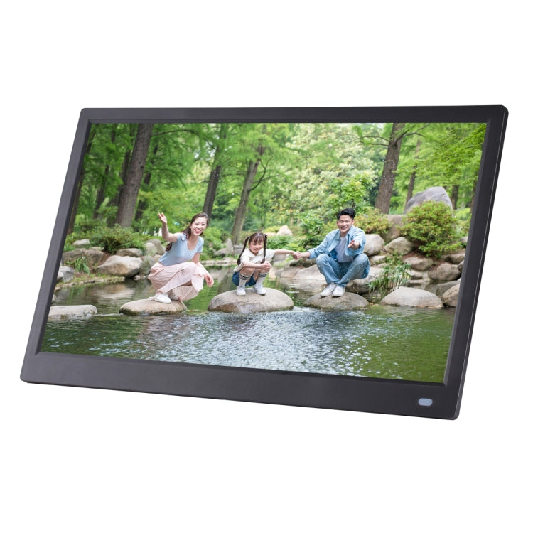 15.6 inch FHD LED Display Digital Photo Frame with Holder & Remote Control, MSTAR V53 Program, Support USB / SD Card Input - HoMEdemic™ 