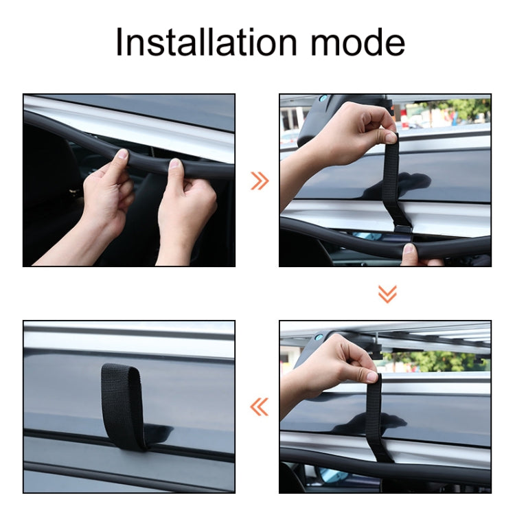 15 Cubic Feet Waterproof Car Roof Storage Luggage Bag(Black) - HoMEdemic™ 