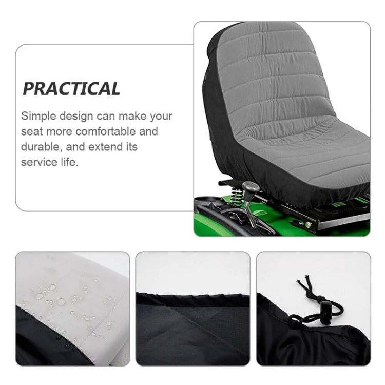15 Inch Heavy-Duty Agricultural Vehicle Lawn Mower Seat Dust Cover - HoMEdemic™ 