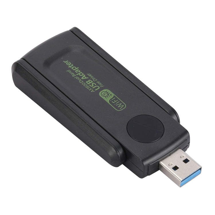 1516 Driverless Wireless Network Card Gigabit Dual Band 5G 150Mbps Computer USB Network Card (Black) - HoMEdemic™ 